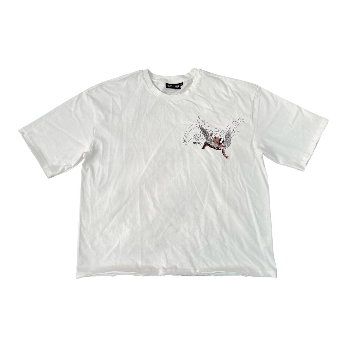 Concept LA No Weapons Formed Tee White