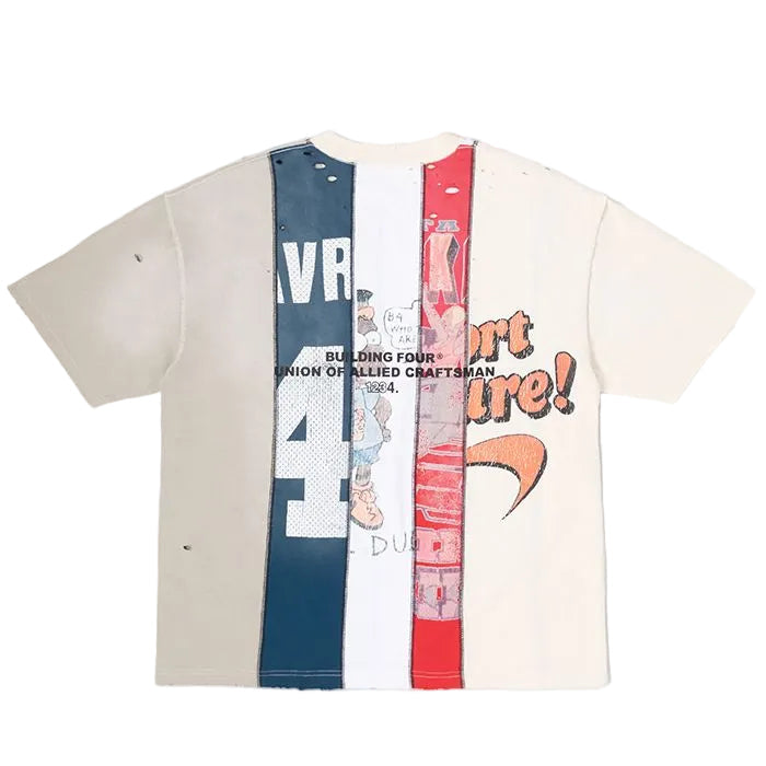 BLDG4 Knit Power Tee Multicolor