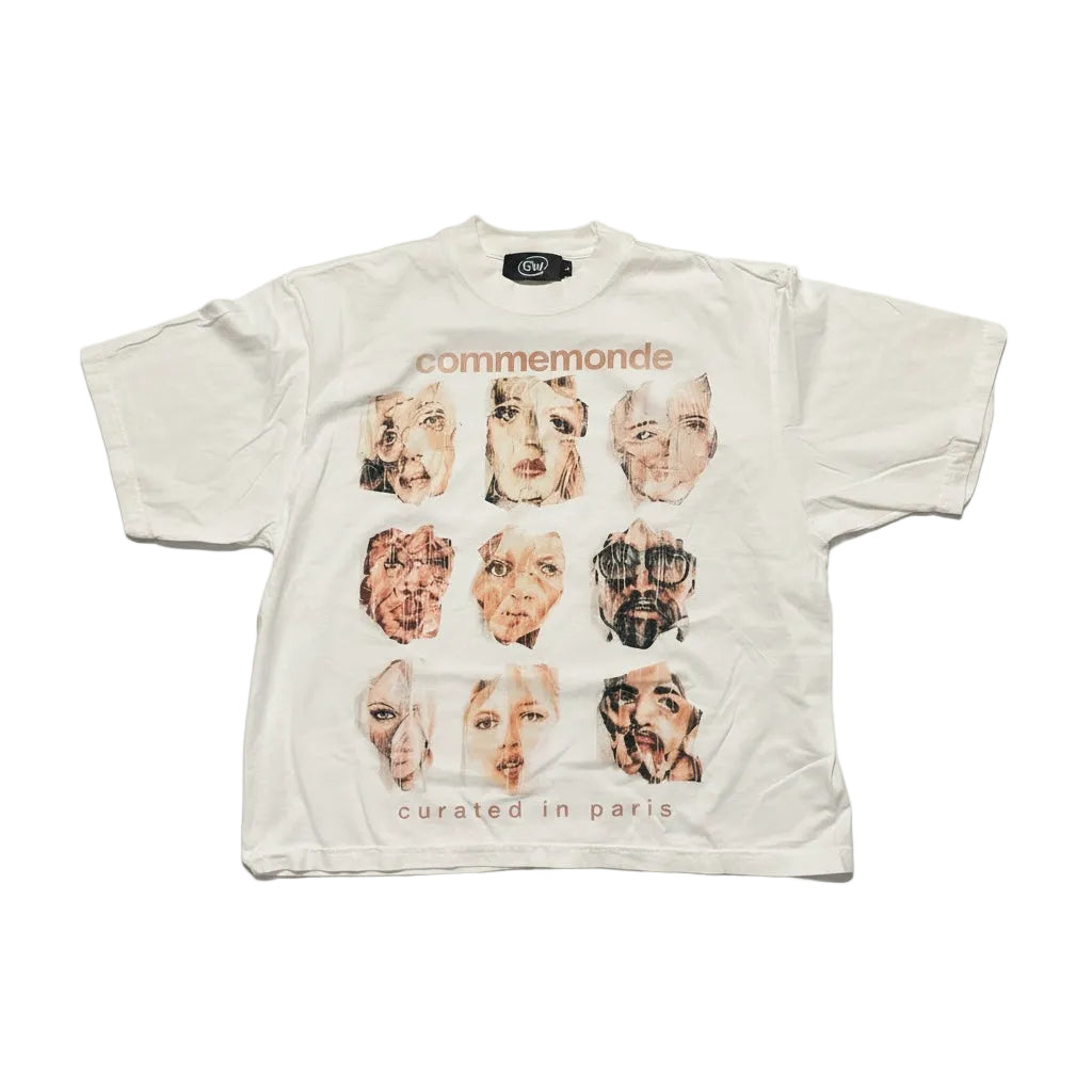 Comme Monde False Idols Tee White