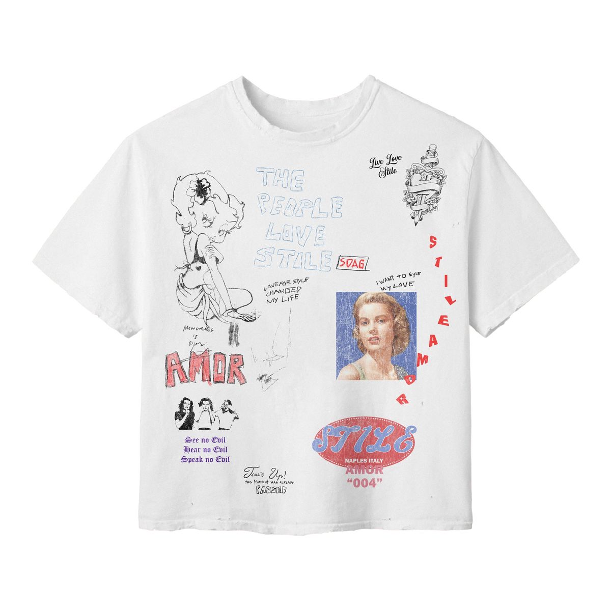 Stile de Amor SDAG Naples Tee White