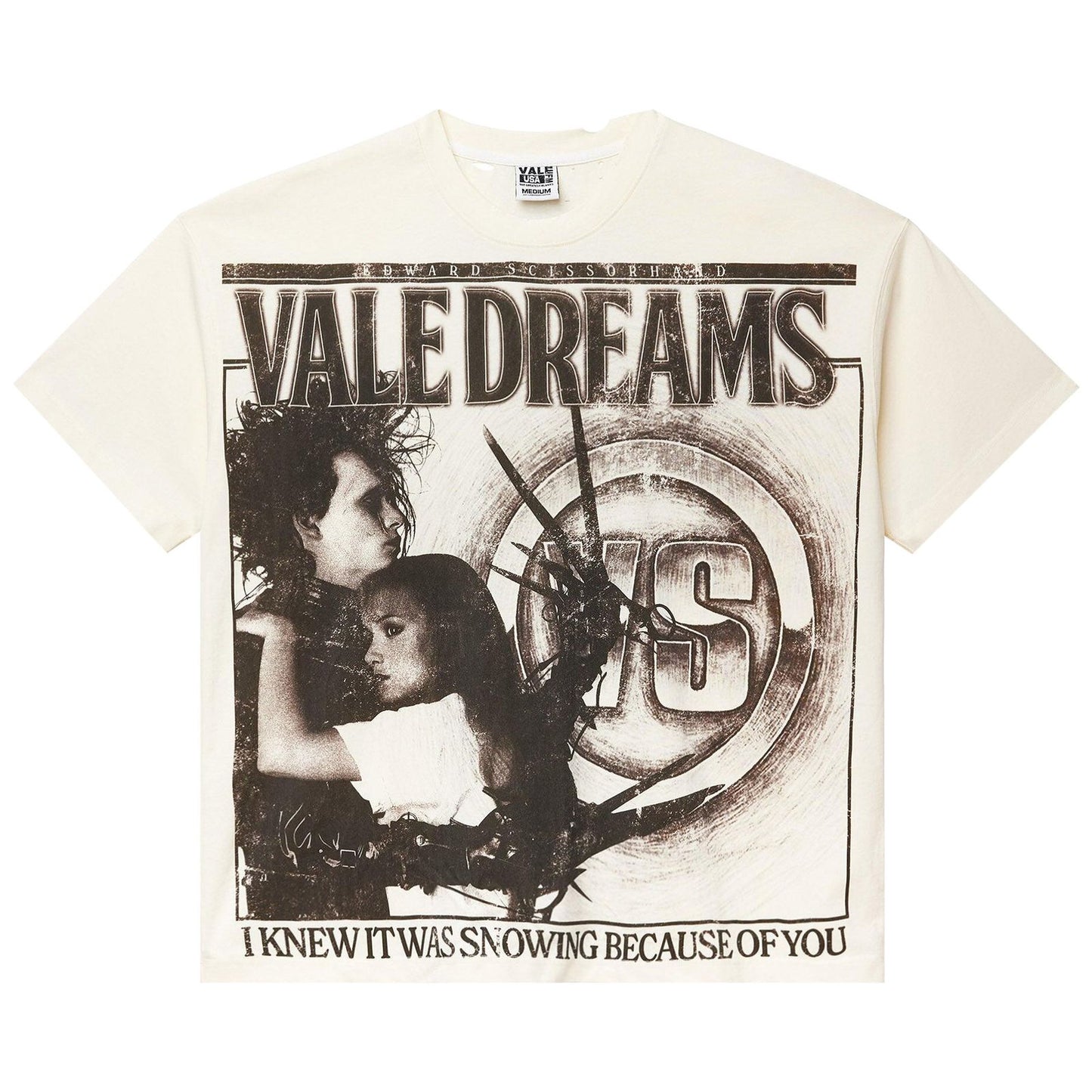 VALE Edward Scissorhands Tee Cream