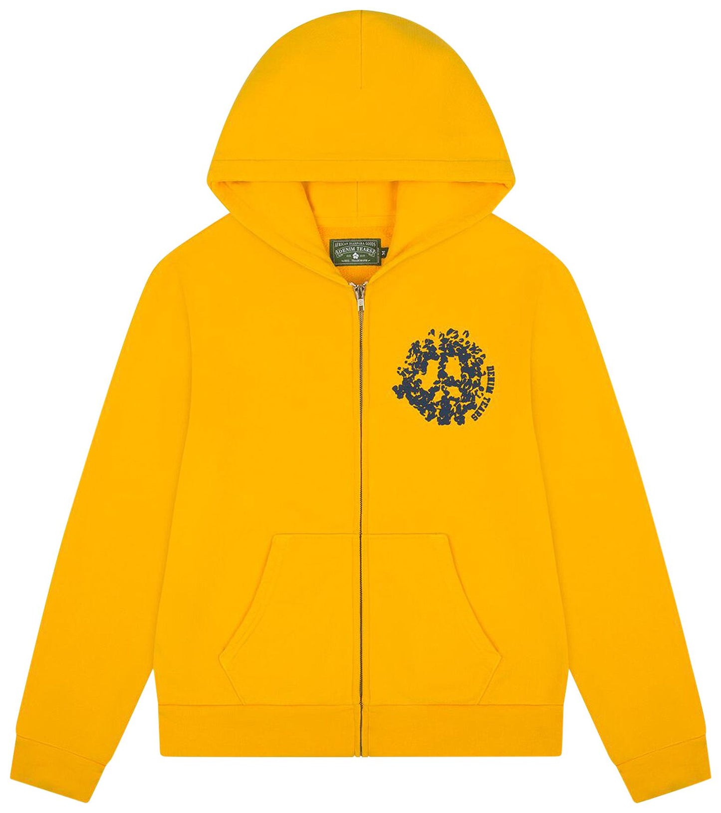 Denim Tears Denim University Zip Hoodie Yellow