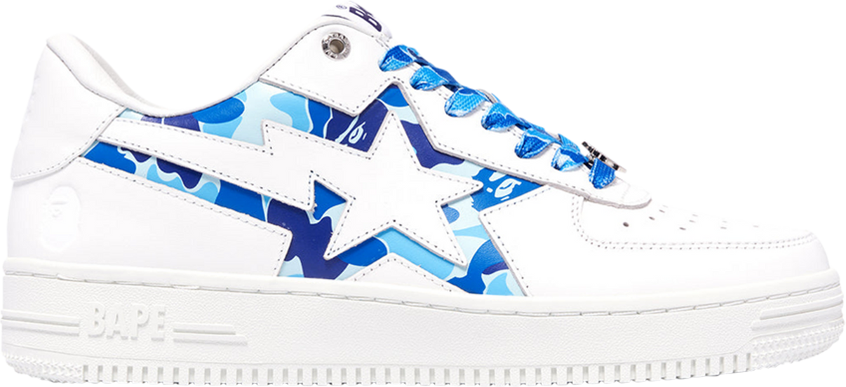 A Bathing Ape Bape Sta Icon ABC Camo Blue