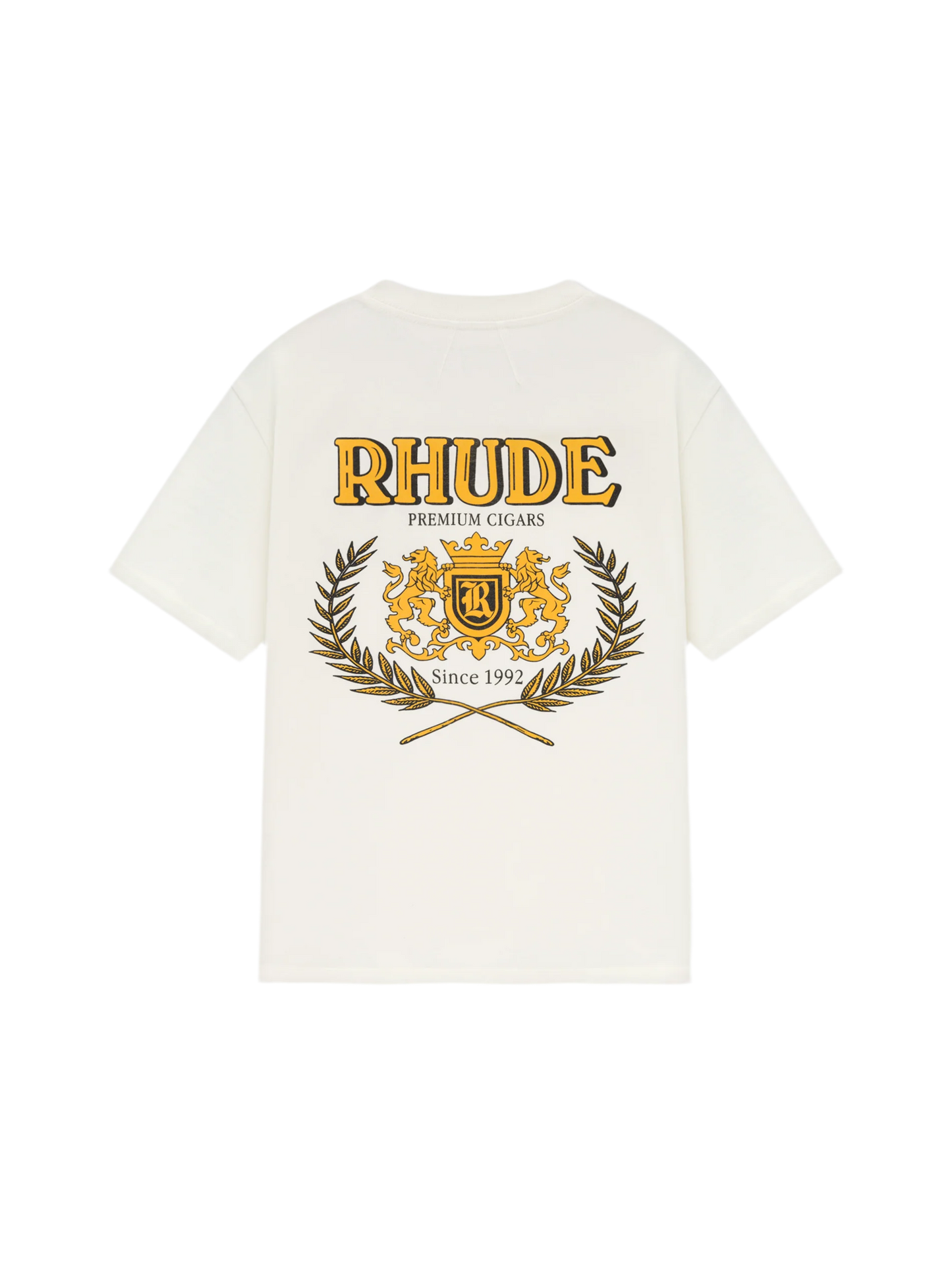 Rhude Premium Cigars Tee Cream