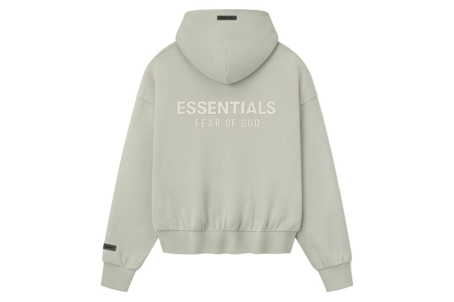 Fear of God Essentials Zip Up Hoodie Abbey Stone