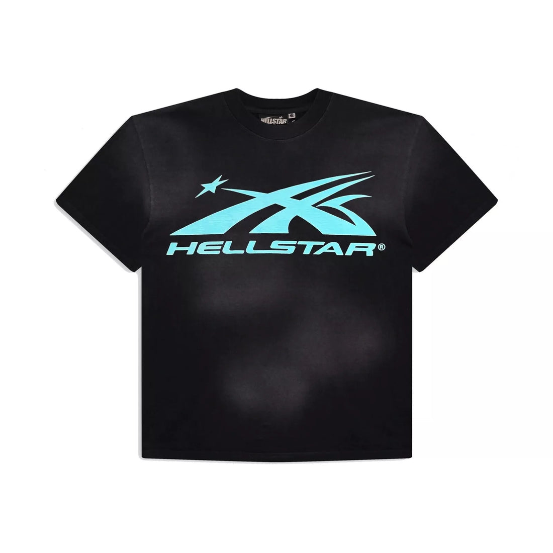 Hellstar Studios Sport Logo Gel Tee Turquoise Black