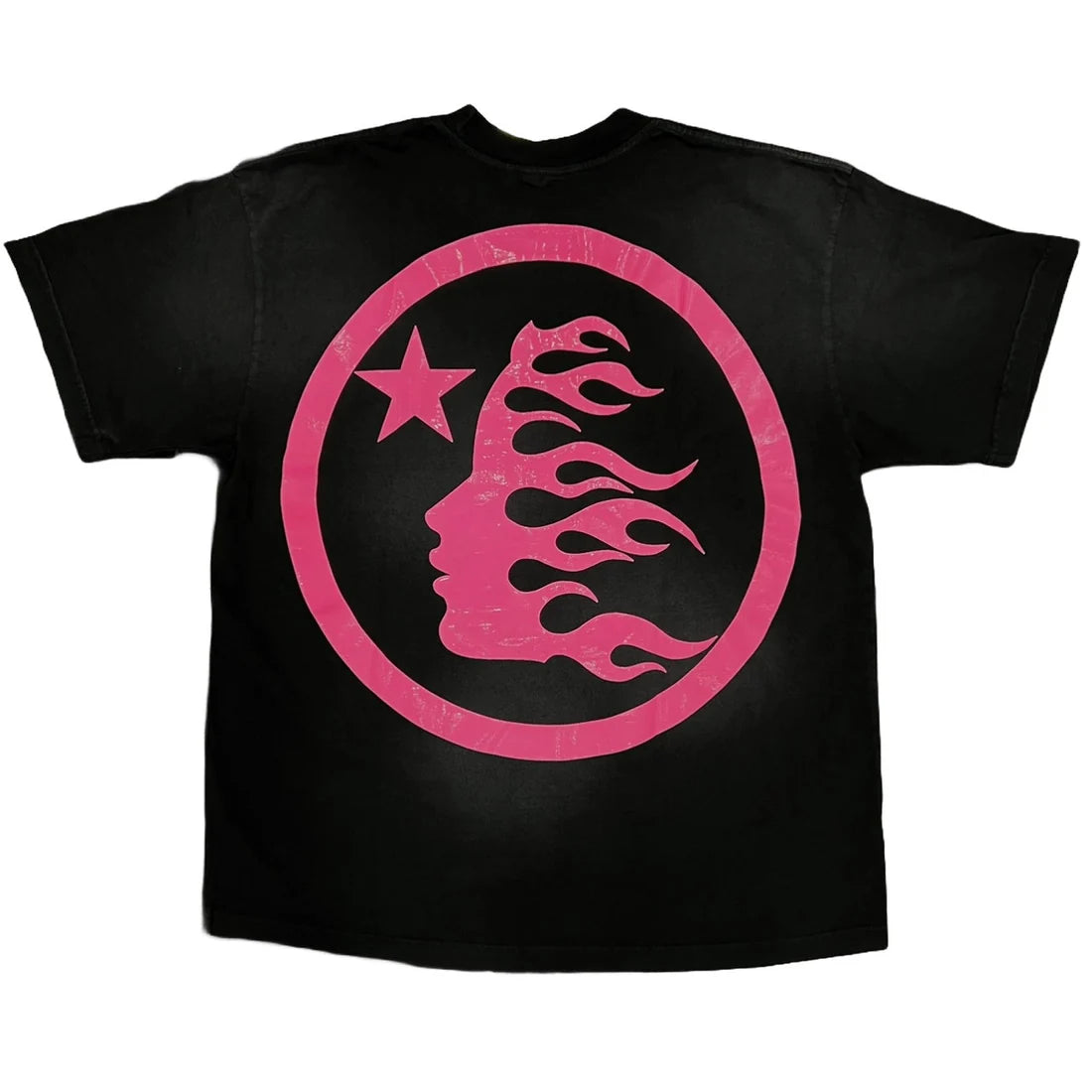 Hellstar Studios Sport Logo Gel Tee Pink Black
