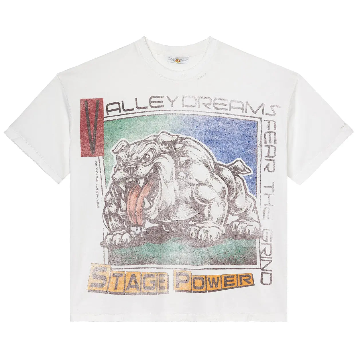 VALE Forever Big Stage Dog Tee White