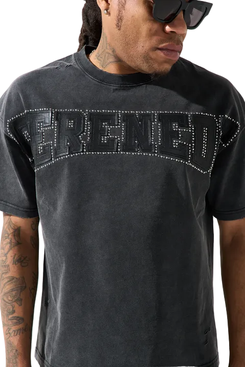 SERENEDE Dynasty Villain Tee Washed Black