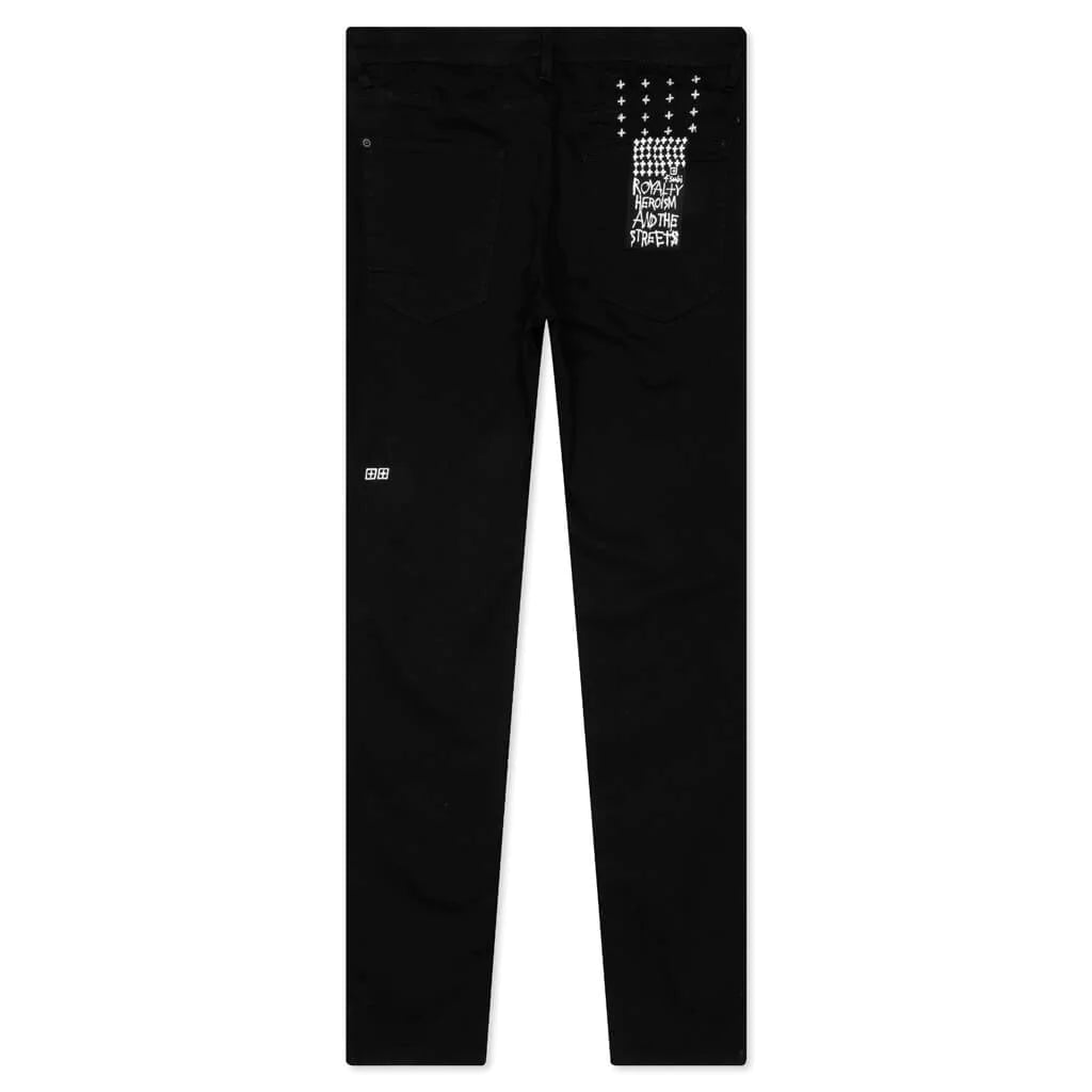 Ksubi Black Rebel Van Winkle Skinny Jeans
