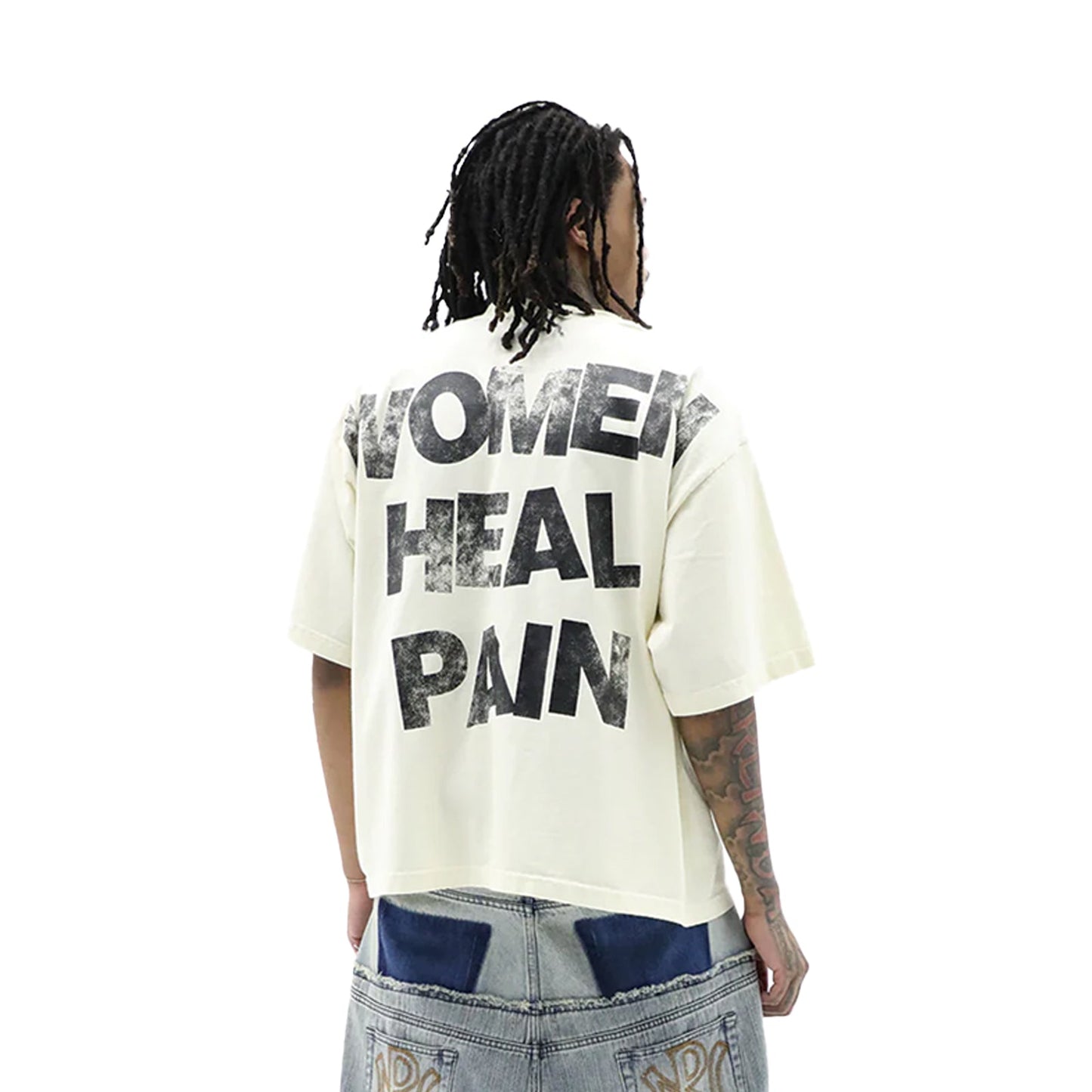 Heights District Women Heal Pain Tee Cream