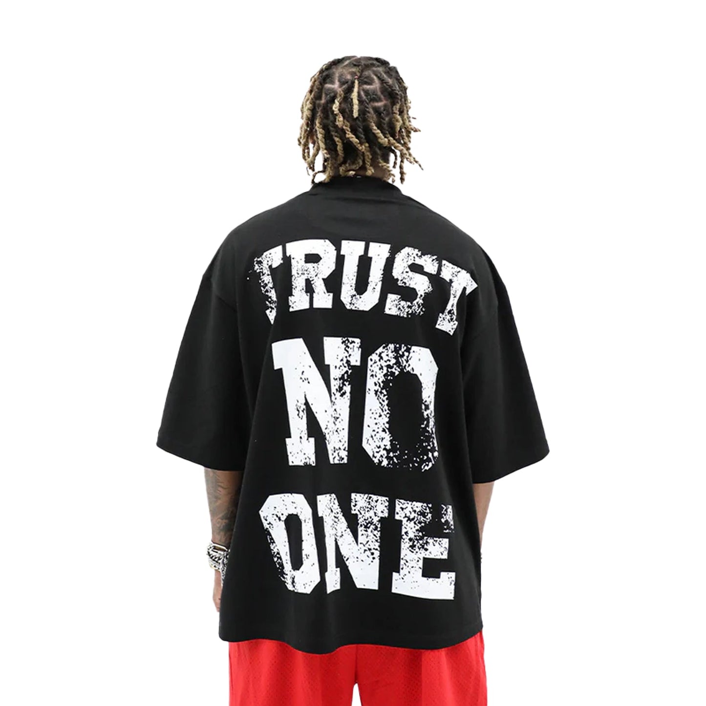 Heights District Trust No One Tee Black