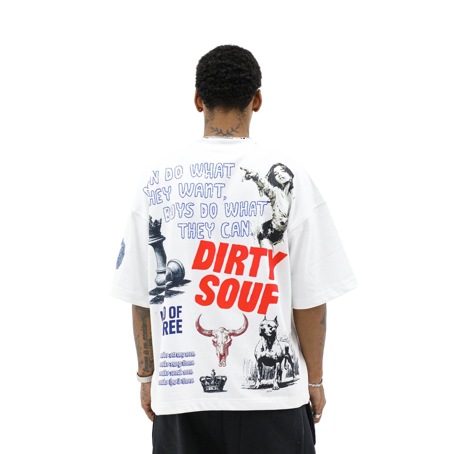 Heights District Land Of Freedom Tee White
