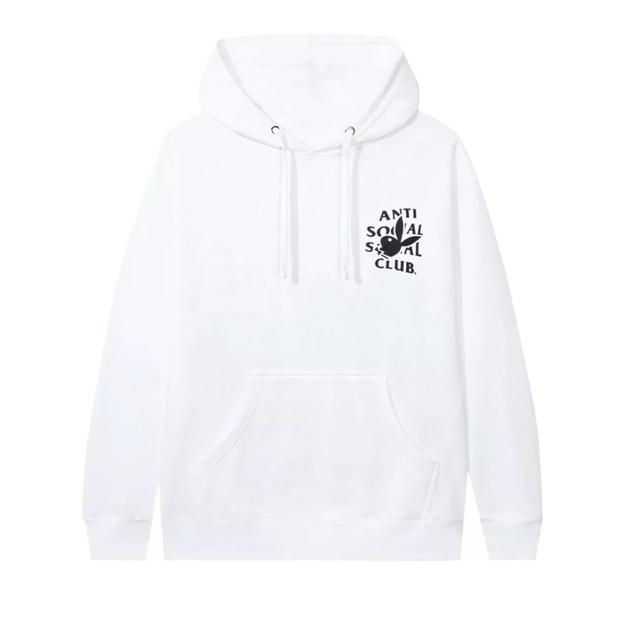 Anti Social Social Club Playboy Hoodie White
