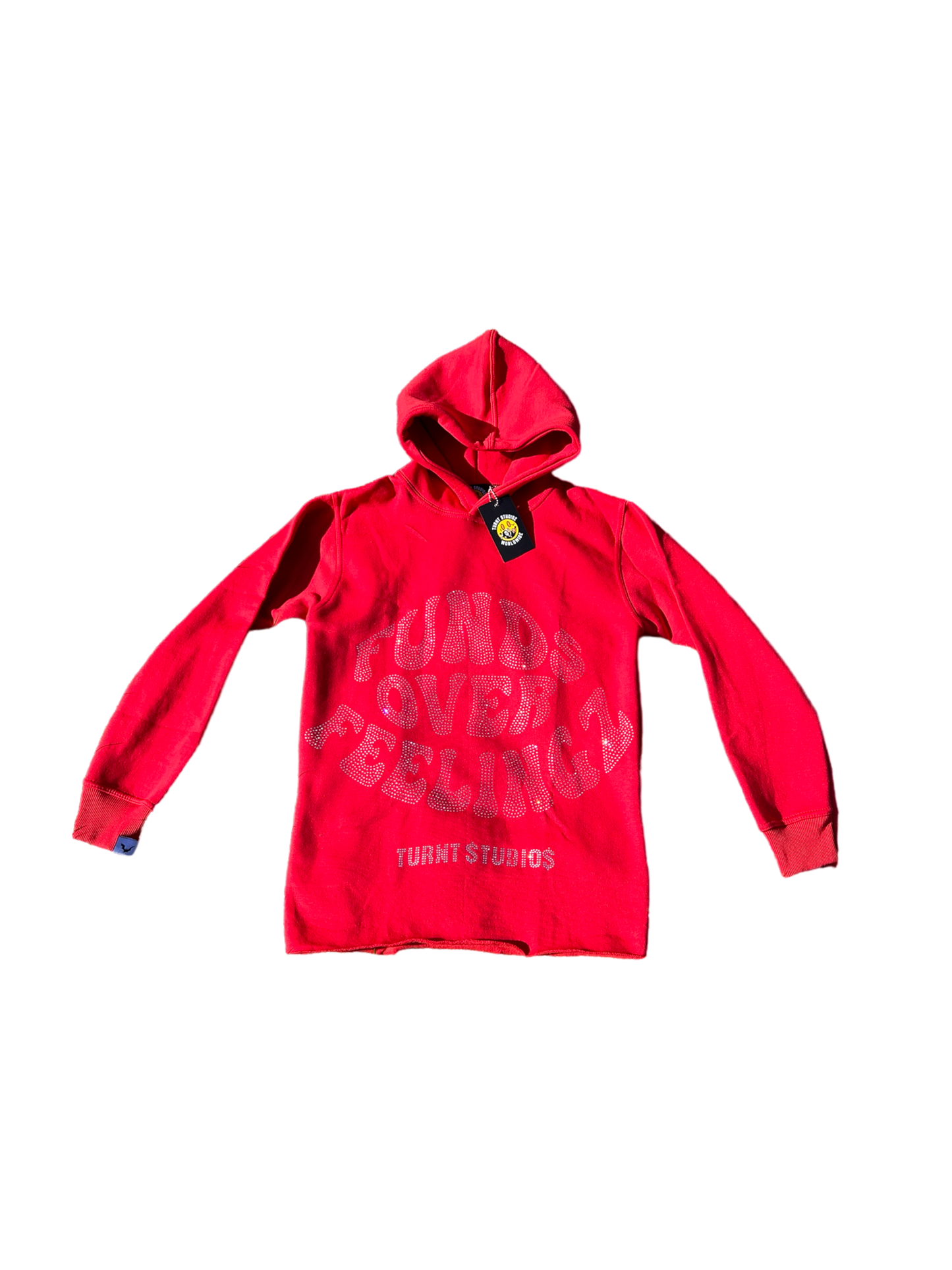 Turnt Studioz Funds Hoodie Red