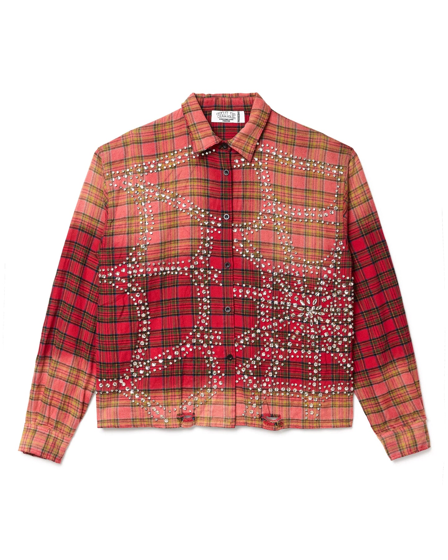 VALE Forever Red Haze Flannel Red
