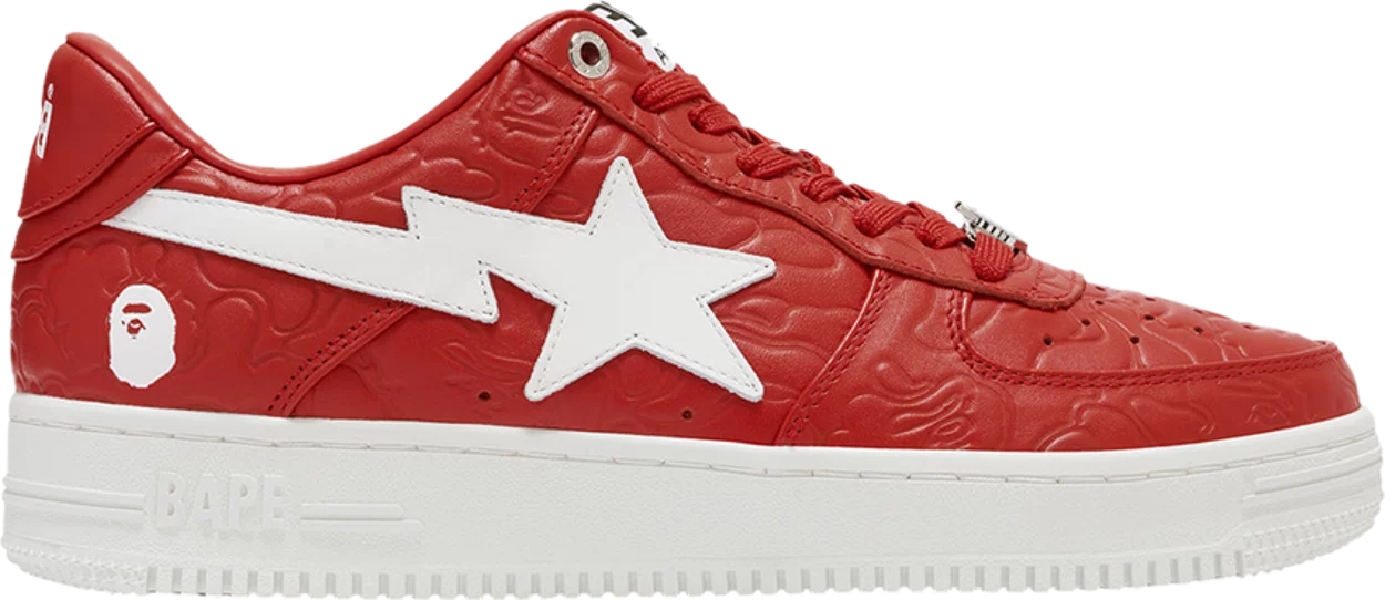 A Bathing Ape Bape Sta Camo Red