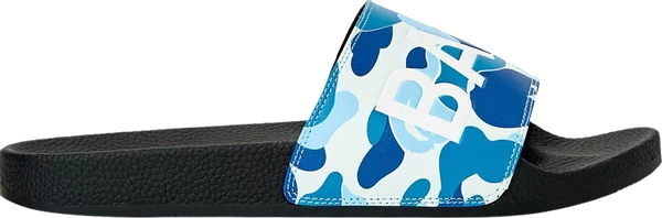 A Bathing Ape Blue Camo Slide