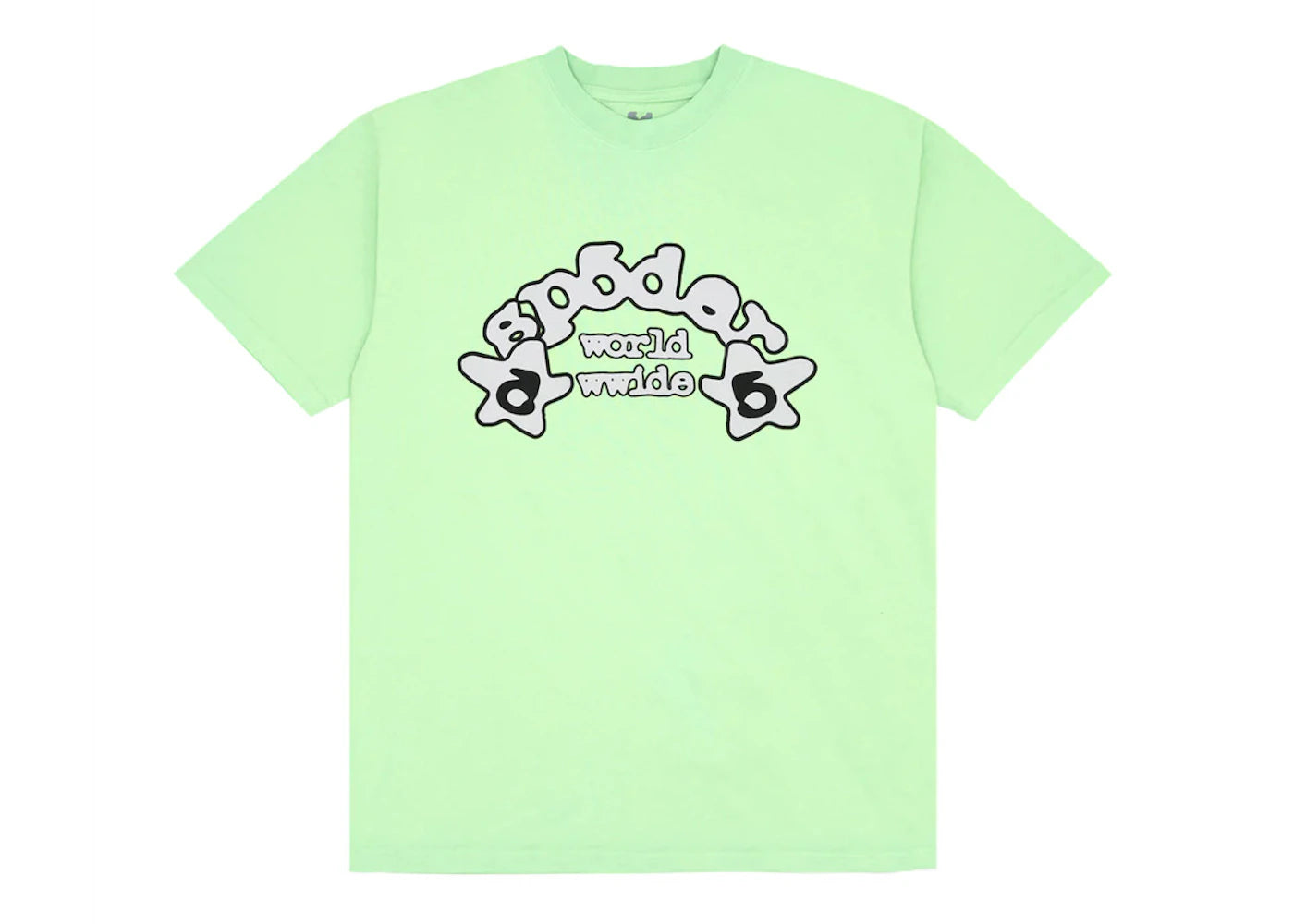 SP5DER Worldwide Logo Tee Slime Green