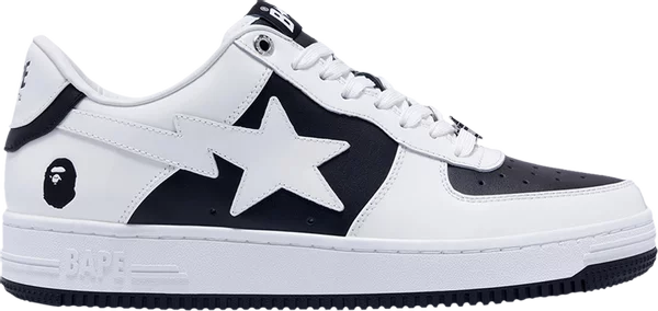 A Bathing Ape Bape Sta Patent Black