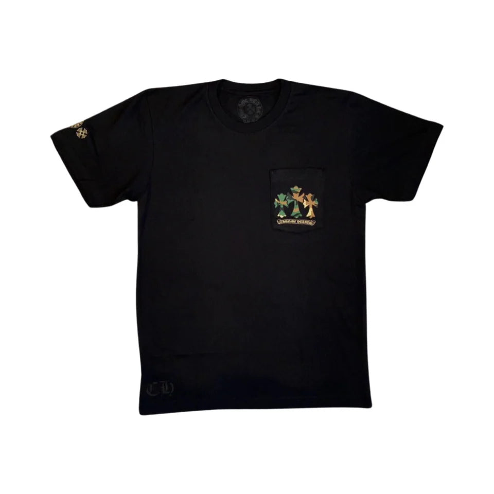 Chrome Hearts Camo Horseshoe Tee Black