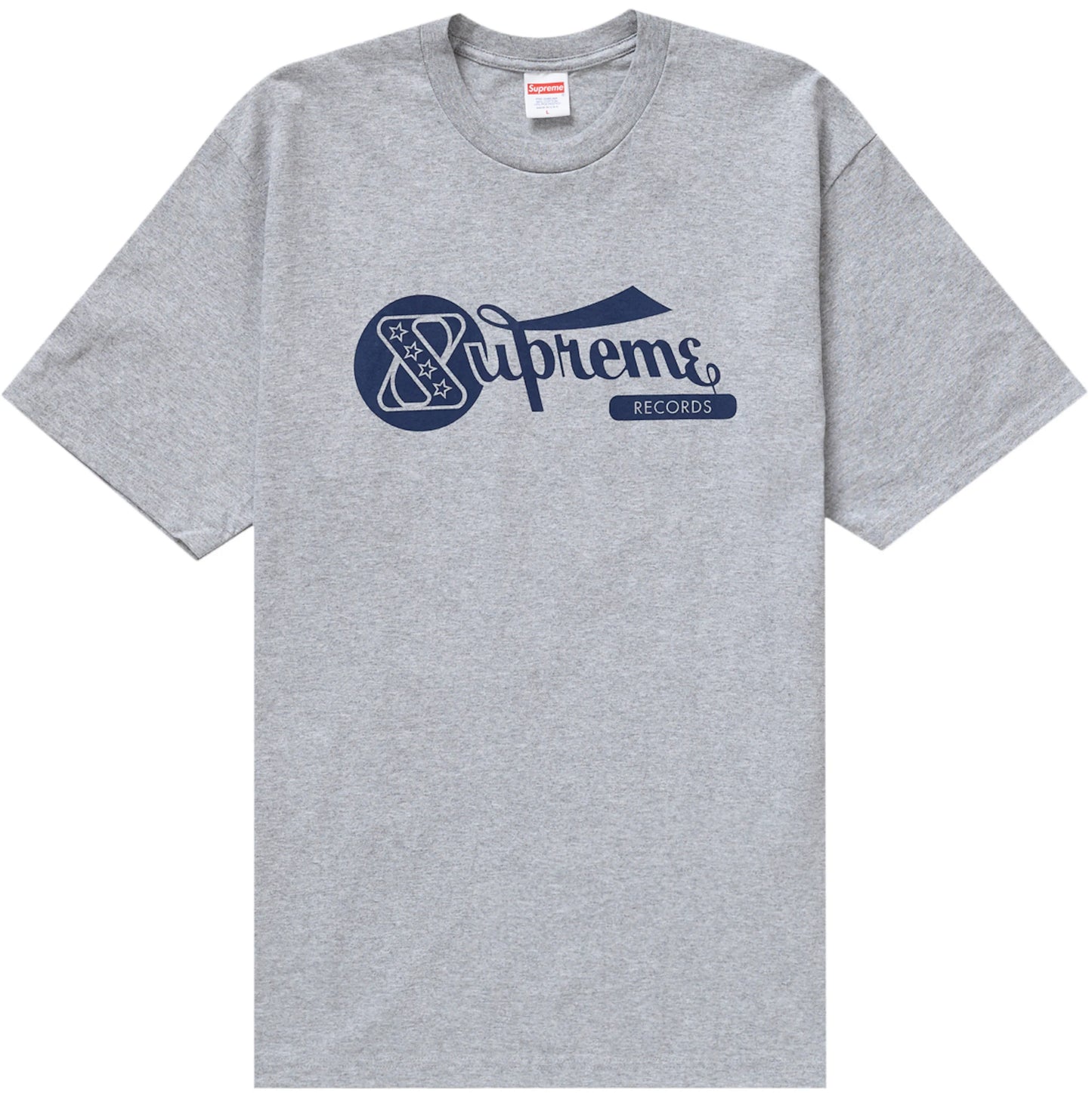 Supreme Records Tee Grey