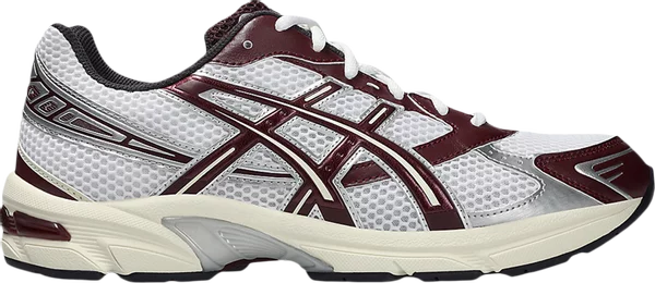 ASICS Gel-1130 White Maroon Banner