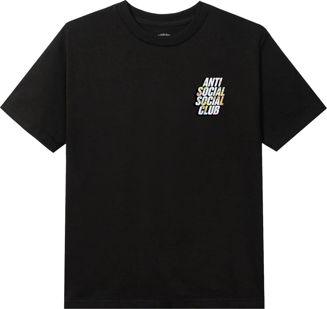 Anti Social Social Club Drop A Pin Tee Black
