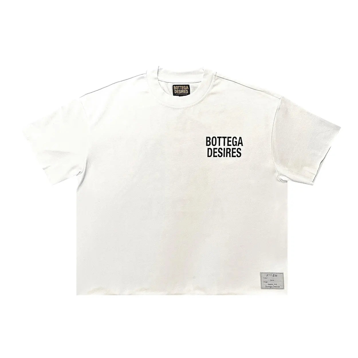 Bottega Desires F*ck Em Tee White