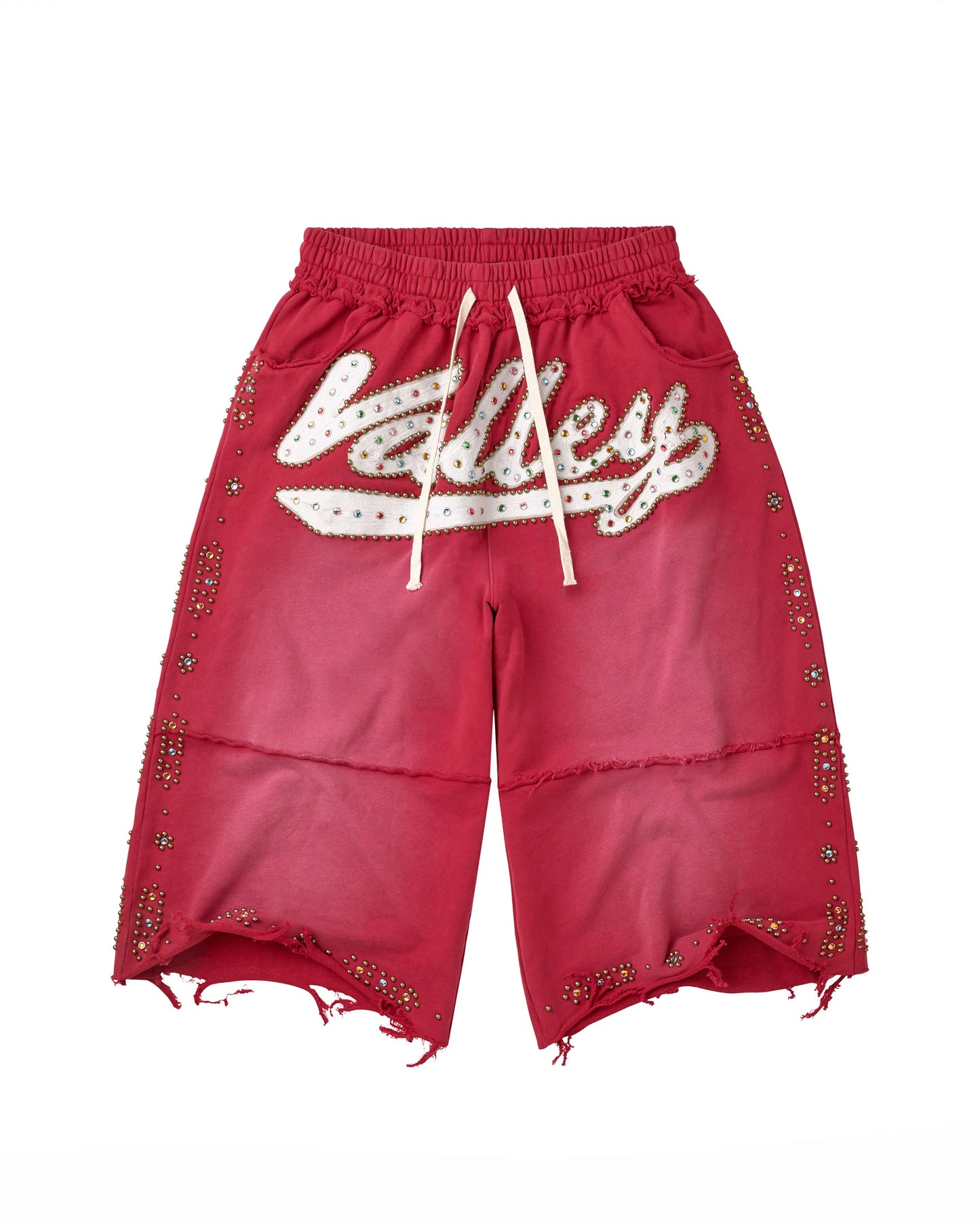 VALE Forever Skittles Long Shorts Red
