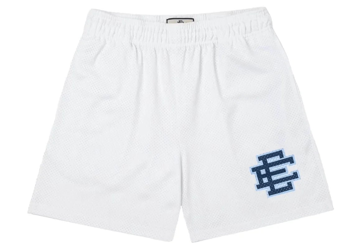 Eric Emanuel EE Basic Short (SS23) White/Navy Blue