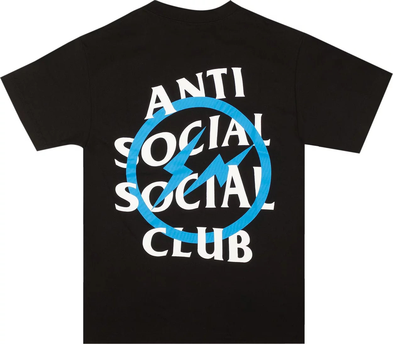 Anti Social Social Club Fragment Tee Black Blue