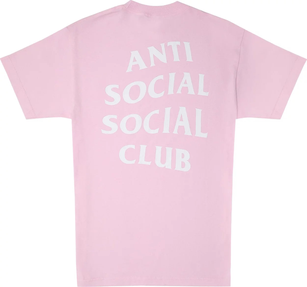 Anti Social Social Club Logo Tee Pink