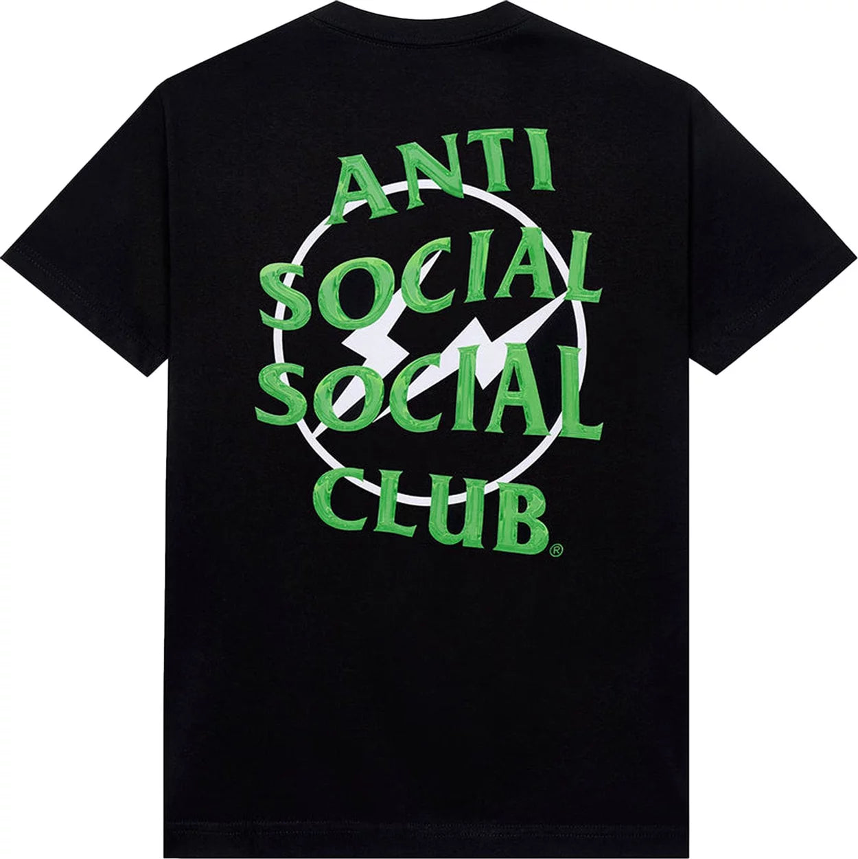 Anti Social Social Club Fragment Tee Black Green