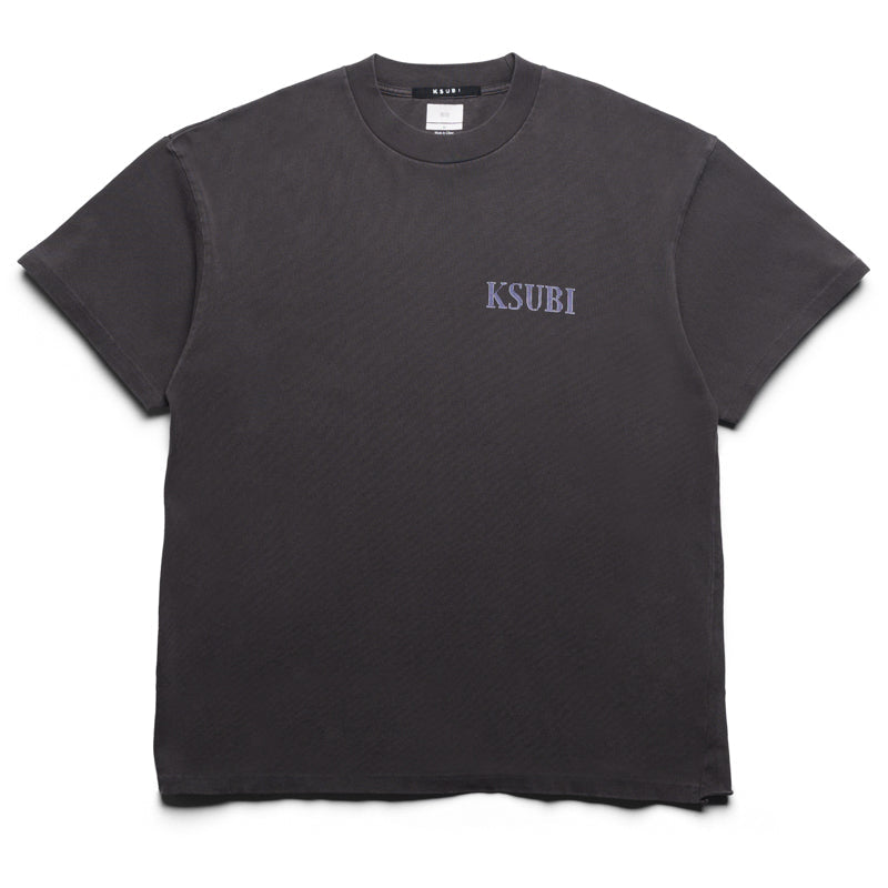 Ksubi Engine Ekcess Tee Charcoal
