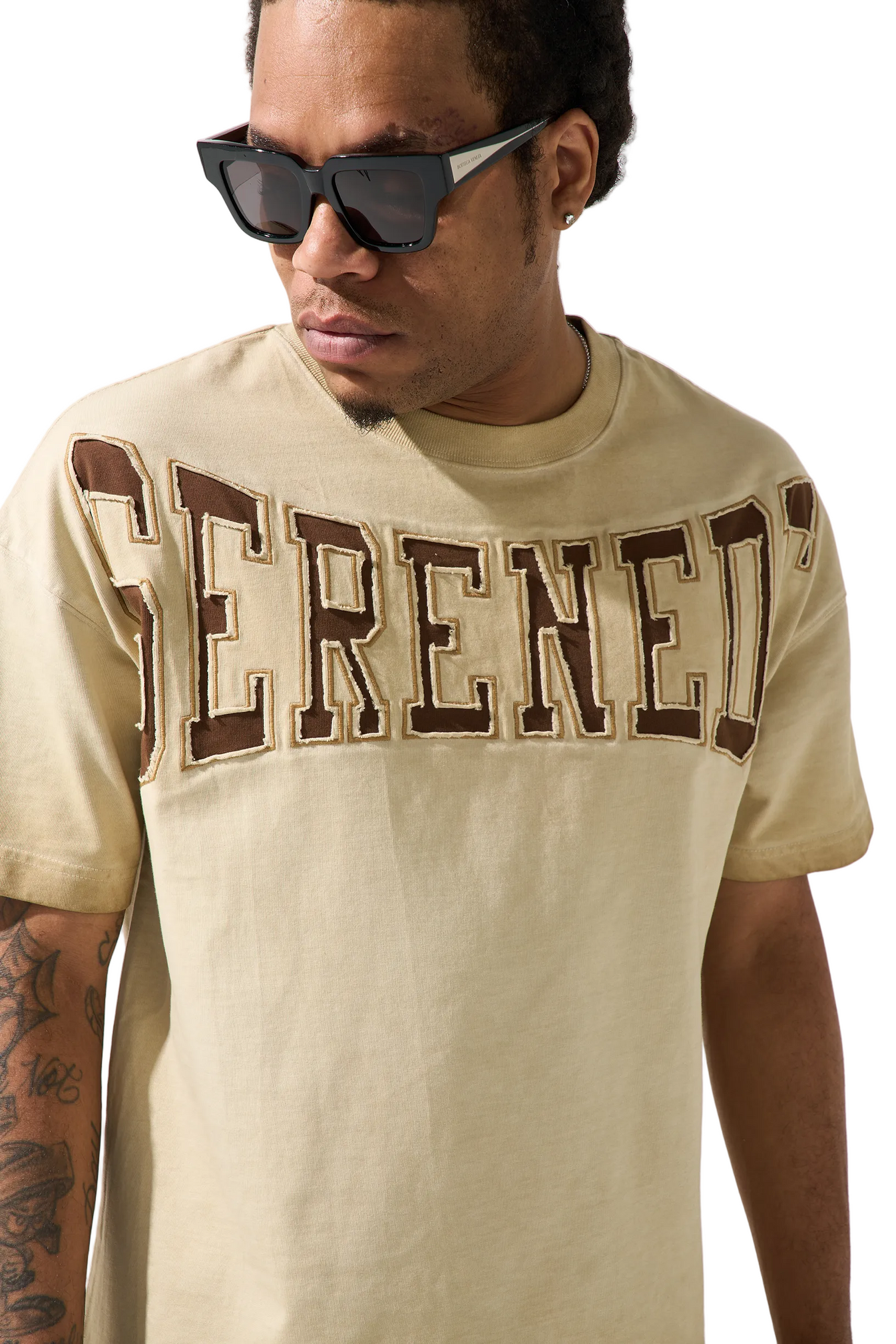 SERENEDE Legacy Flan Tee Cream