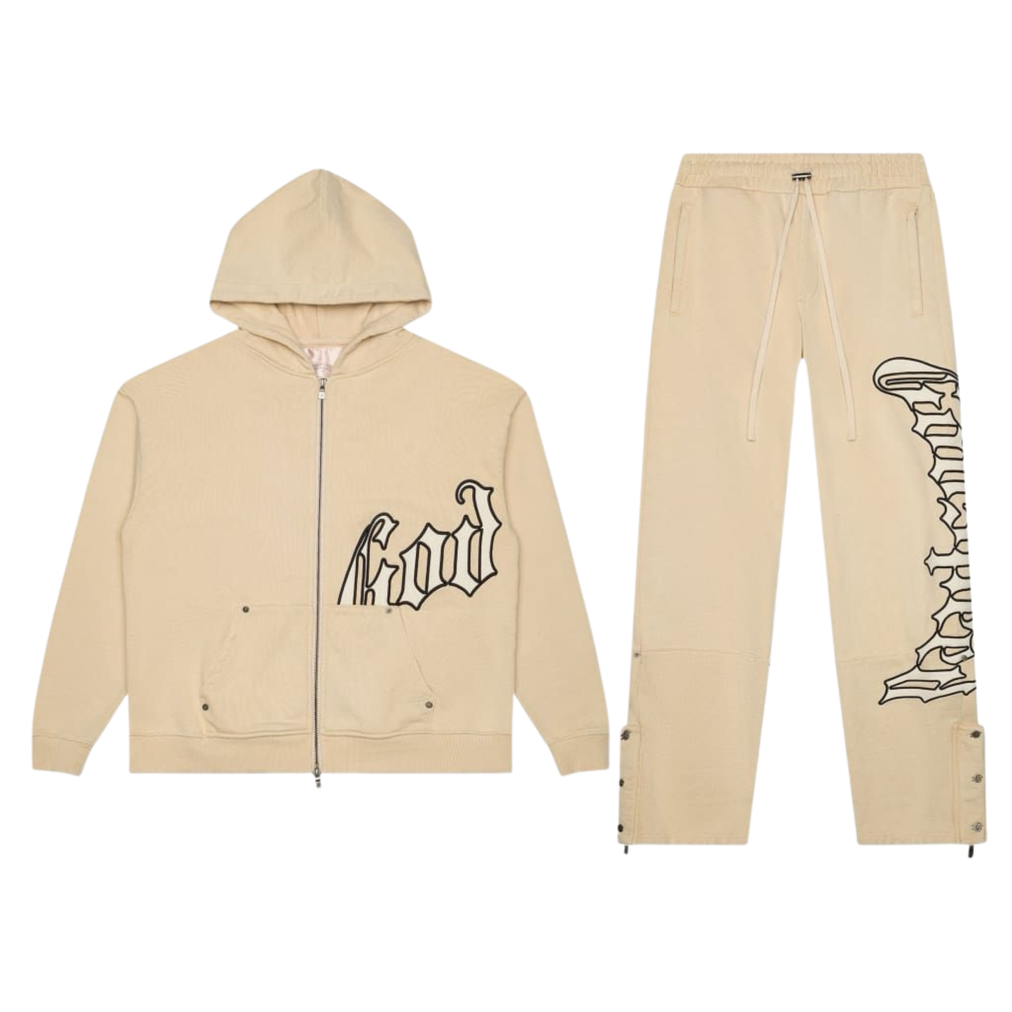 Godspeed OG Logo Sweatsuit V2 Cream Bone