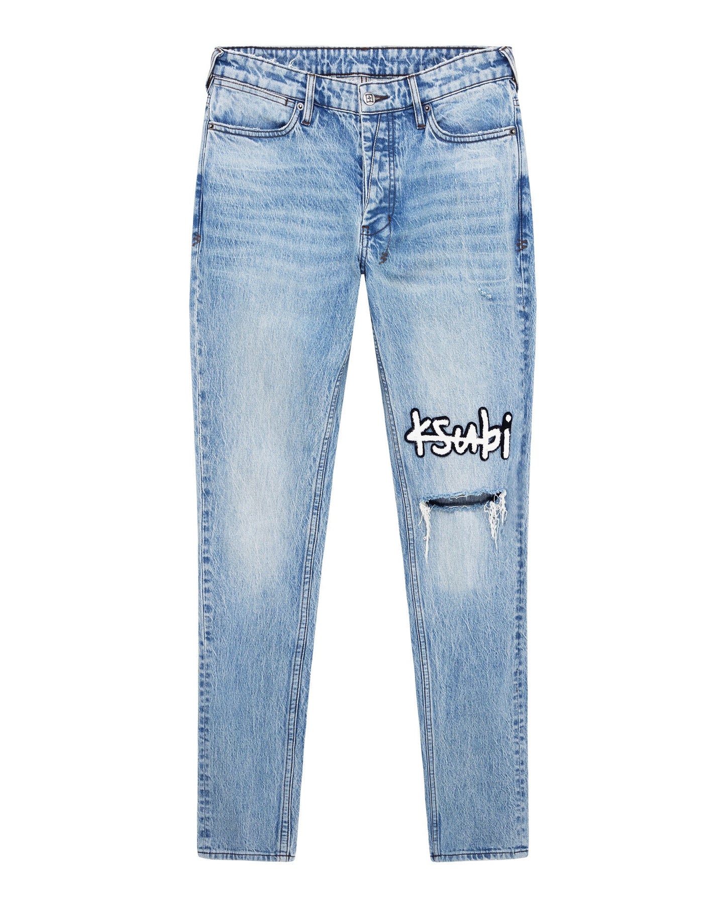 Ksubi Van Winkle Painter 1999 Blue Skinny Jeans