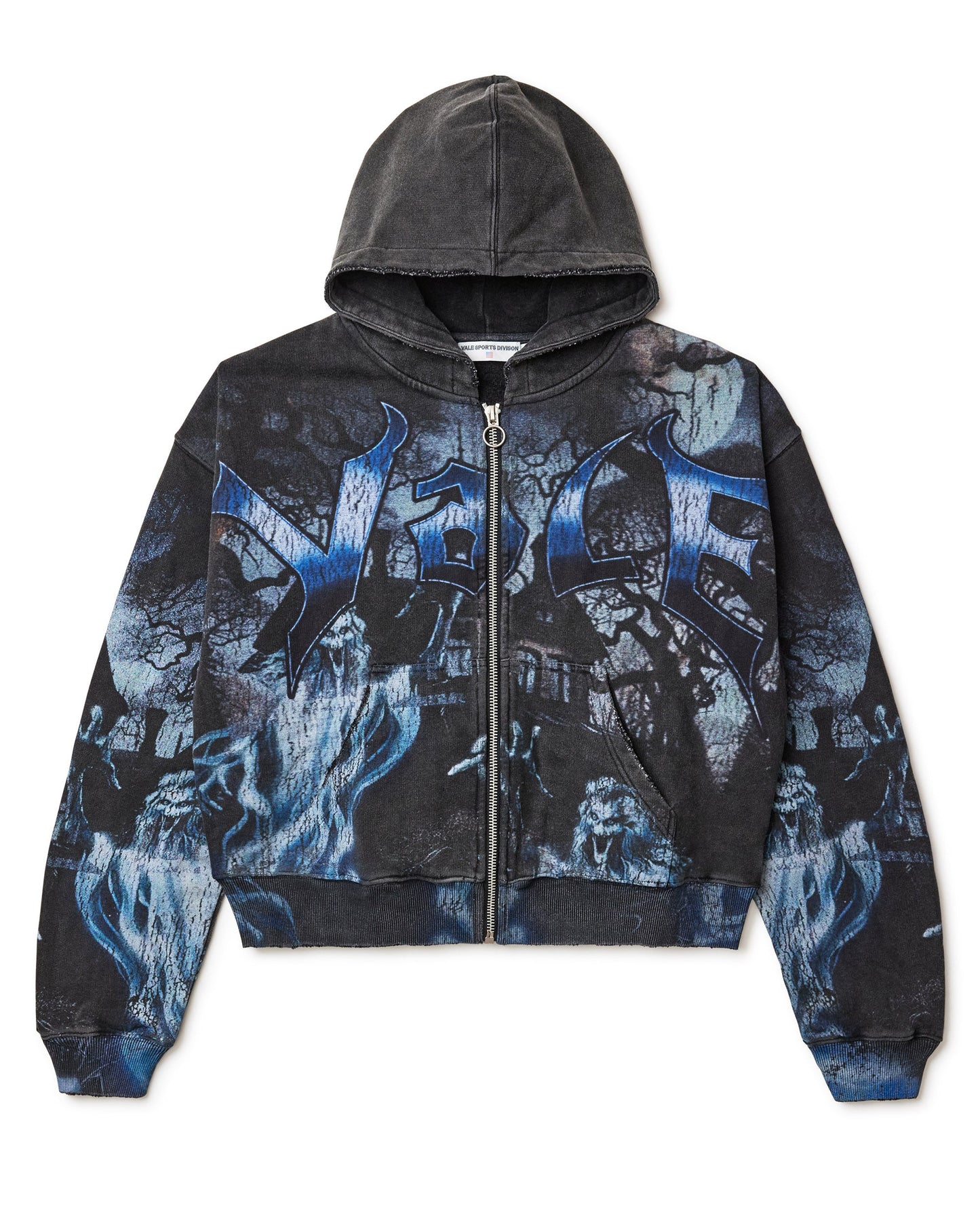 VALE Forever Casper Zip Up Hoodie Black