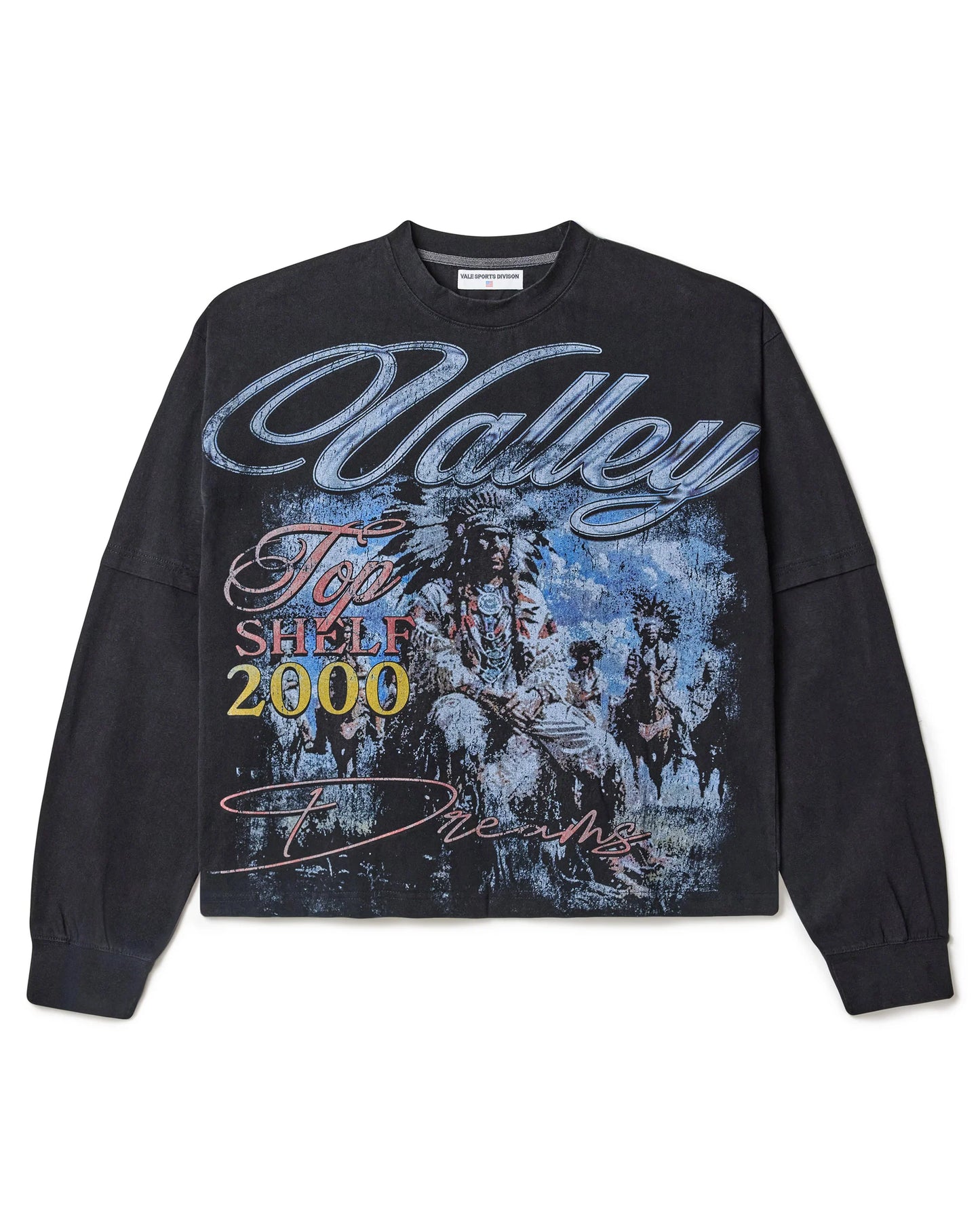 VALE Top Shelf Longsleeve Tee Black