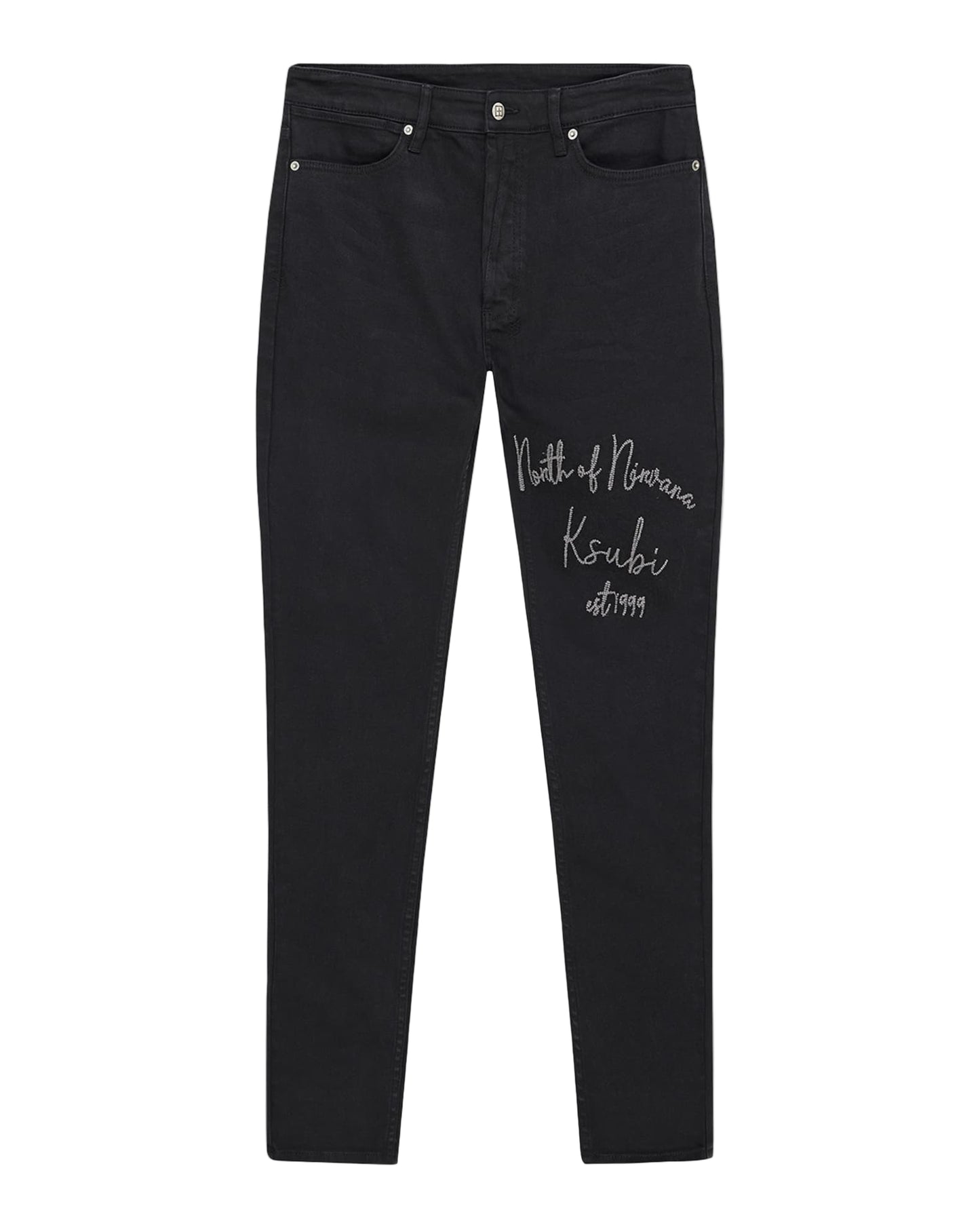 Ksubi Van Winkle North Of Nirvana Black Jeans