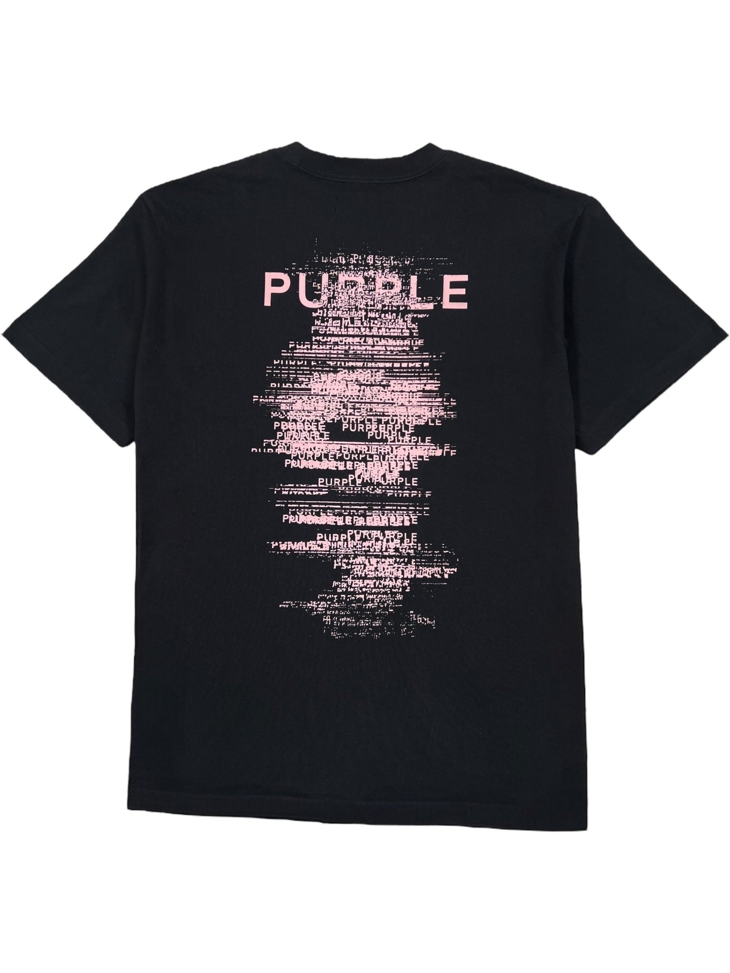 Purple Brand P117-HBBR425 Pink Tee Black