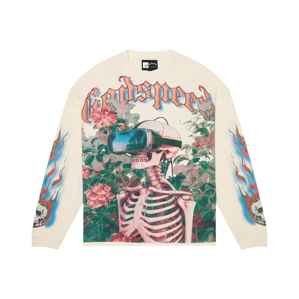 Godspeed Vision Flowers Long Sleeve Thermal Bone - Elevate