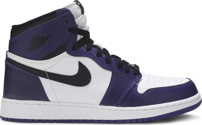 Jordan 1 Retro High Court Purple White (GS)