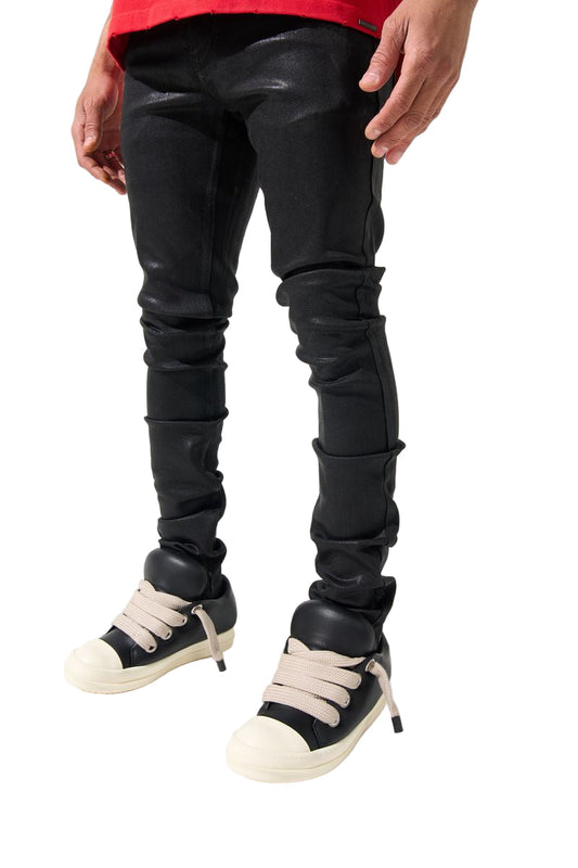 SERENEDE Onyx Fitted Jeans Black