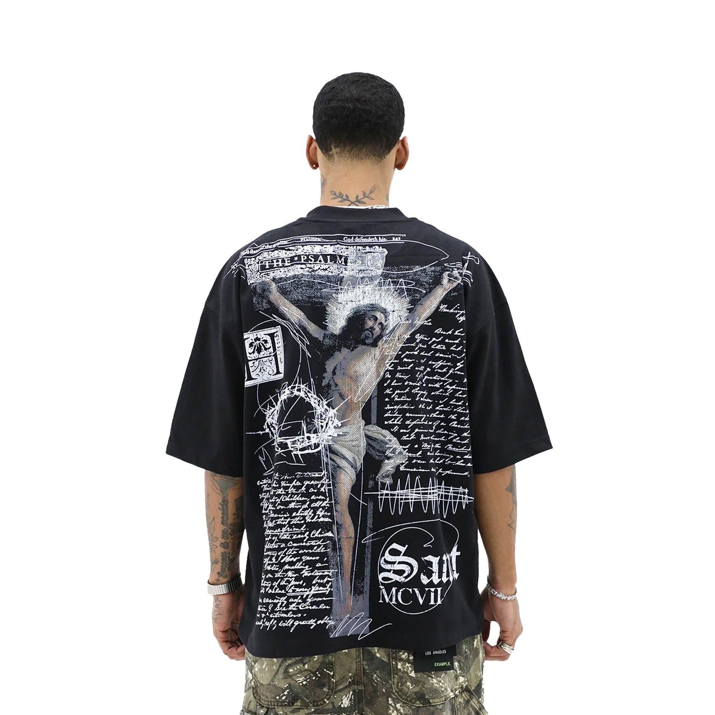 Heights District Saint MCVII Tee Black