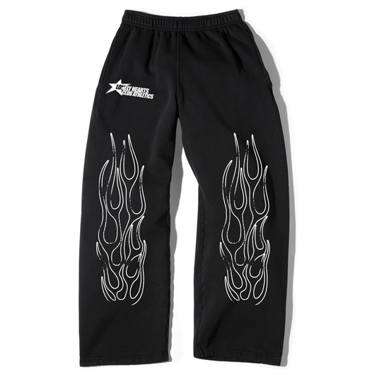 LHC Worldwide Sports Sweatpants Black