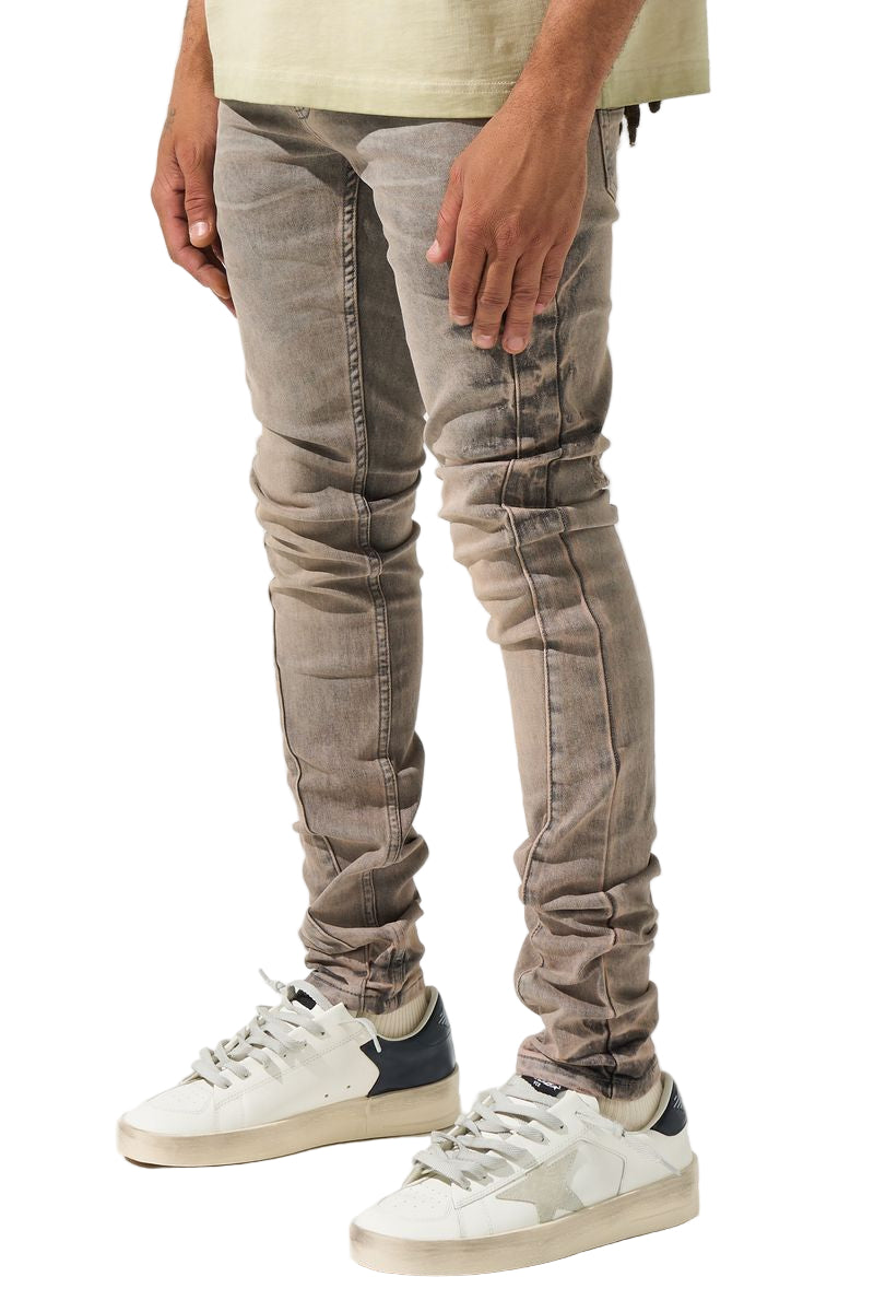 SERENEDE Sangrose Fitted Jeans Grey