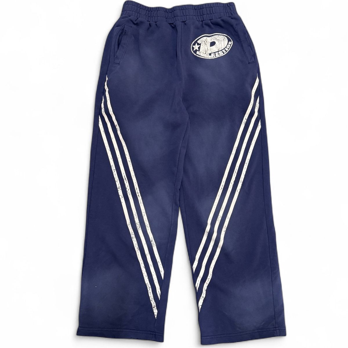 Prestige Co. Big "P" Sweatpants Navy Blue