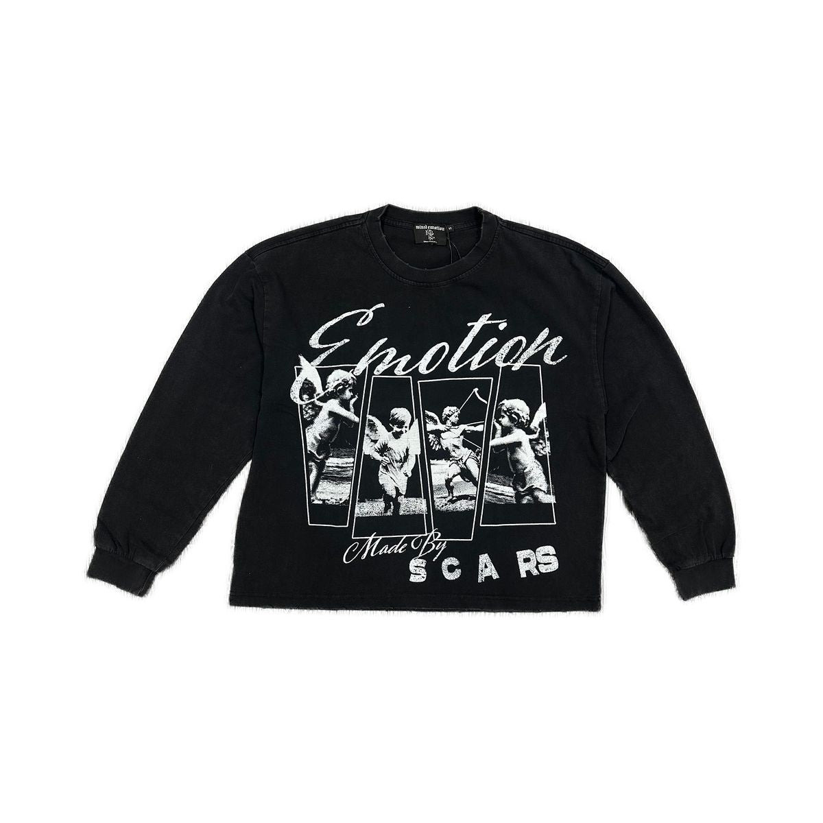 Mixed Emotion Playground Long Sleeve Tee Black